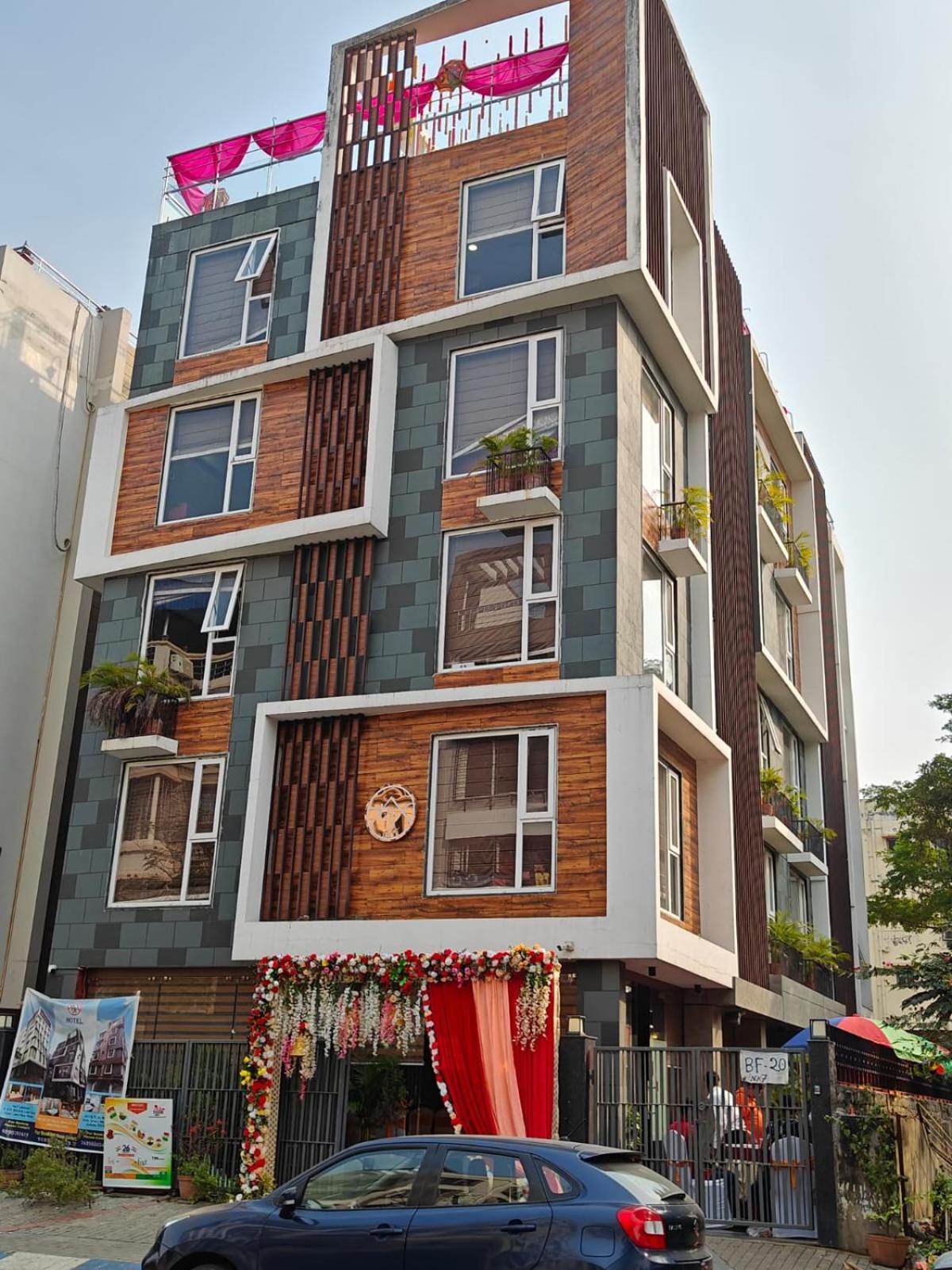 Nk7 Newtown Hotel Kalkutta Kültér fotó